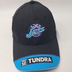 Utah Jazz Hat Adjustable Black Blue NBA Basketball Toyota Tundra Trucks SGA Men